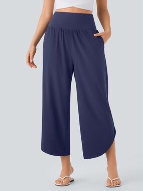 HALARA Breezeful™ High Waist Tummy Control Split Hem Quick Dry Pant W/ Pockets